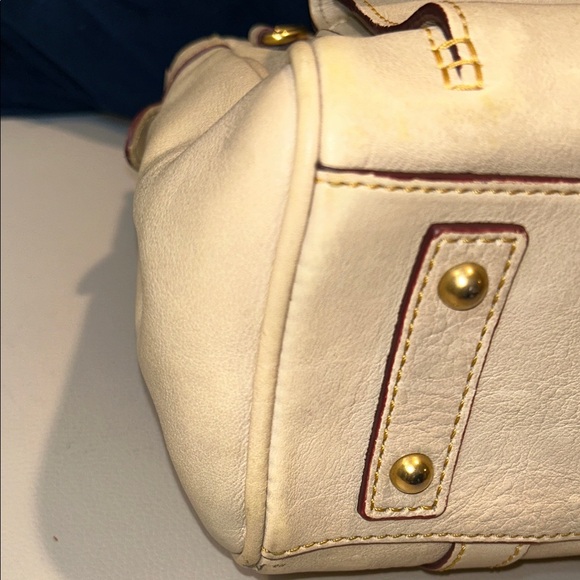 Dooney & Bourke Florentine Medium Satchel with Gold Accents - Picture 10 of 17